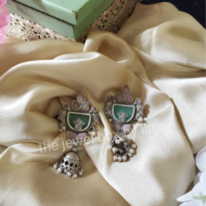 German Silver Monalisa Stone Jewellery - Classic Elegance with Captivating Monalisa Gemstones" "Silver Replica Monalisa Stone Jewellery - Timeless Elegance with Captivating Monalisa Gemstones"